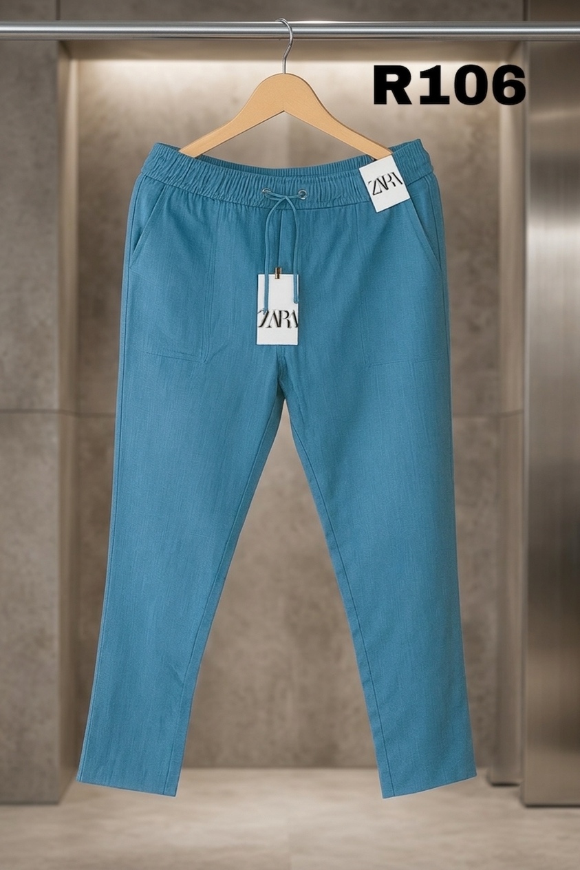 Remi Cotton Trouser R106(Sky Blue)