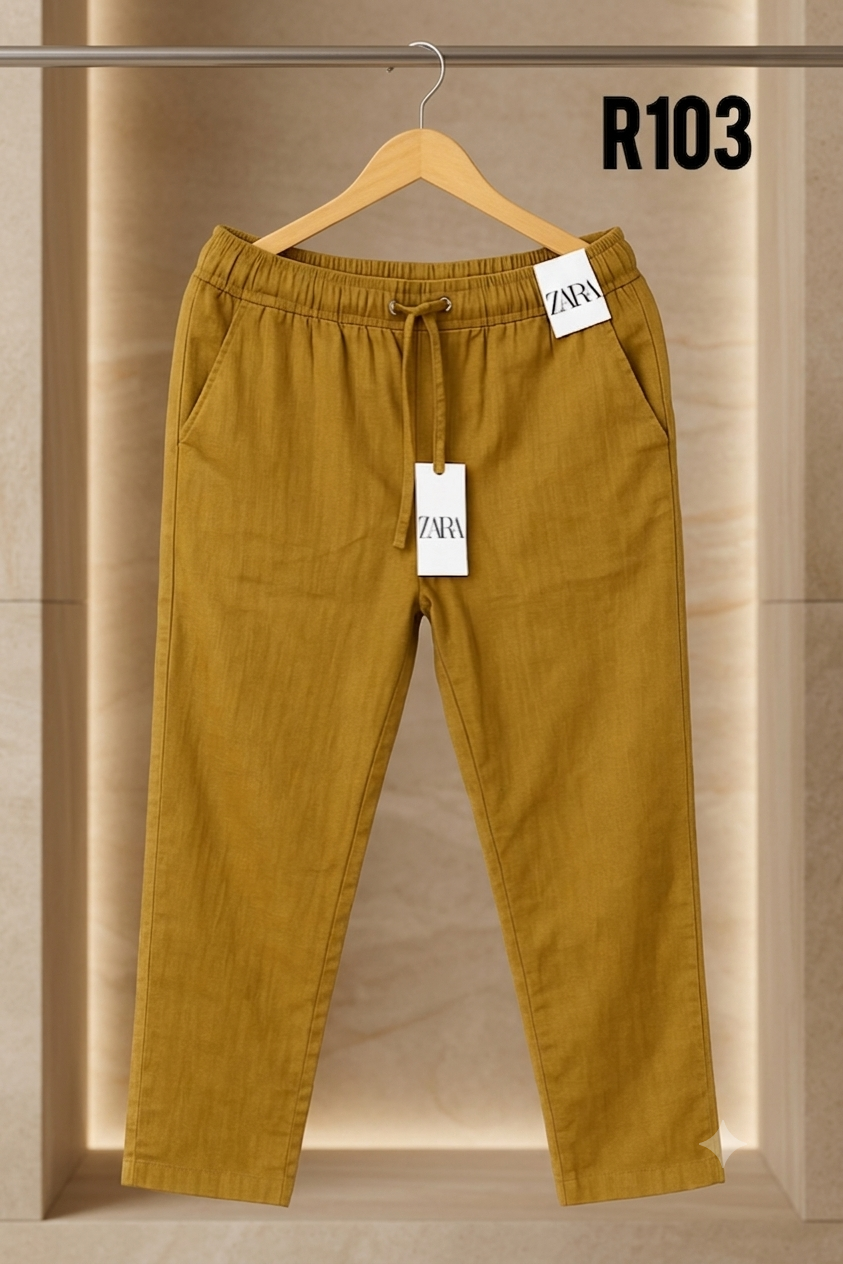 Remi Cotton Trouser R103(Khaki)