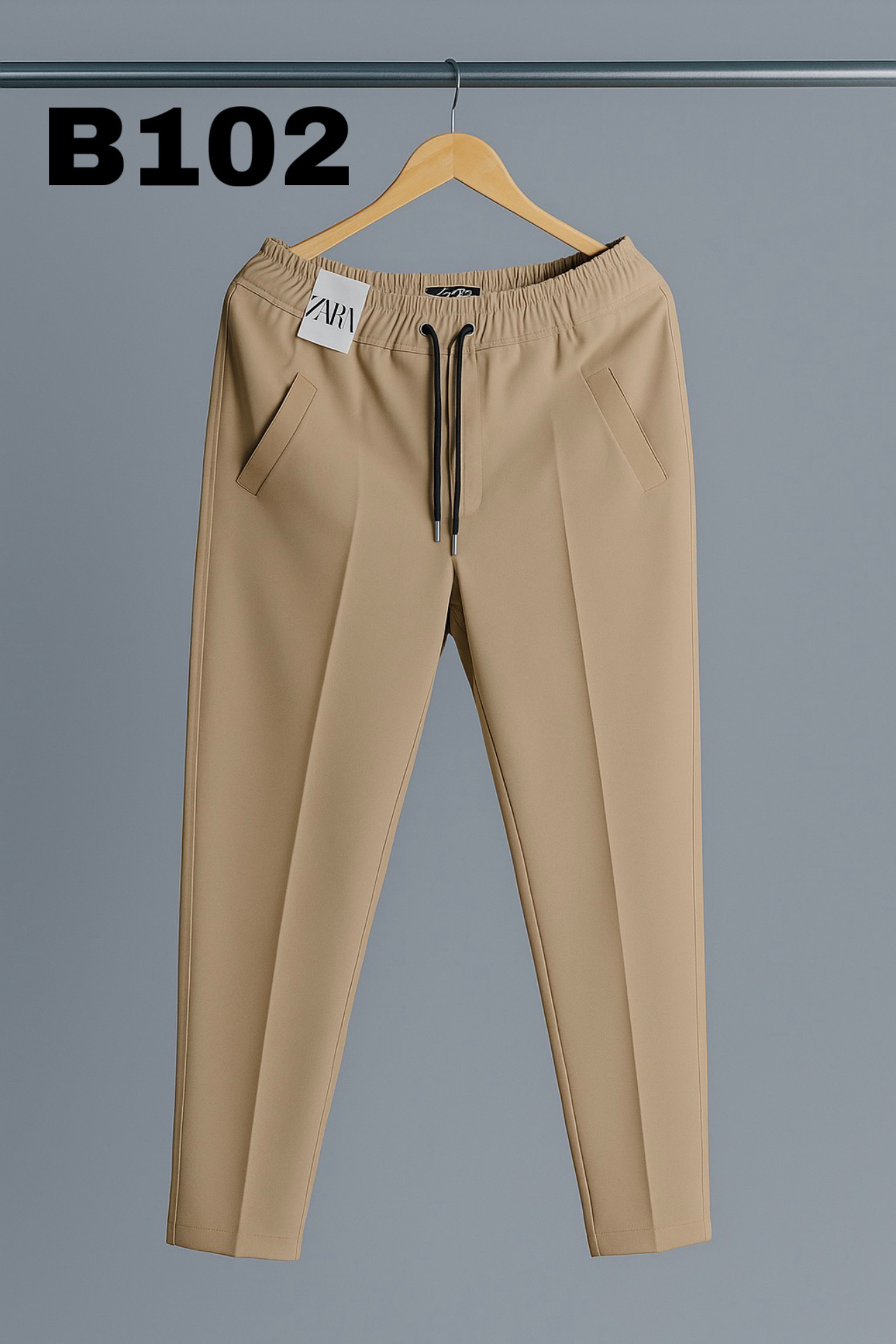 Baggy Trouser B102(Brown)