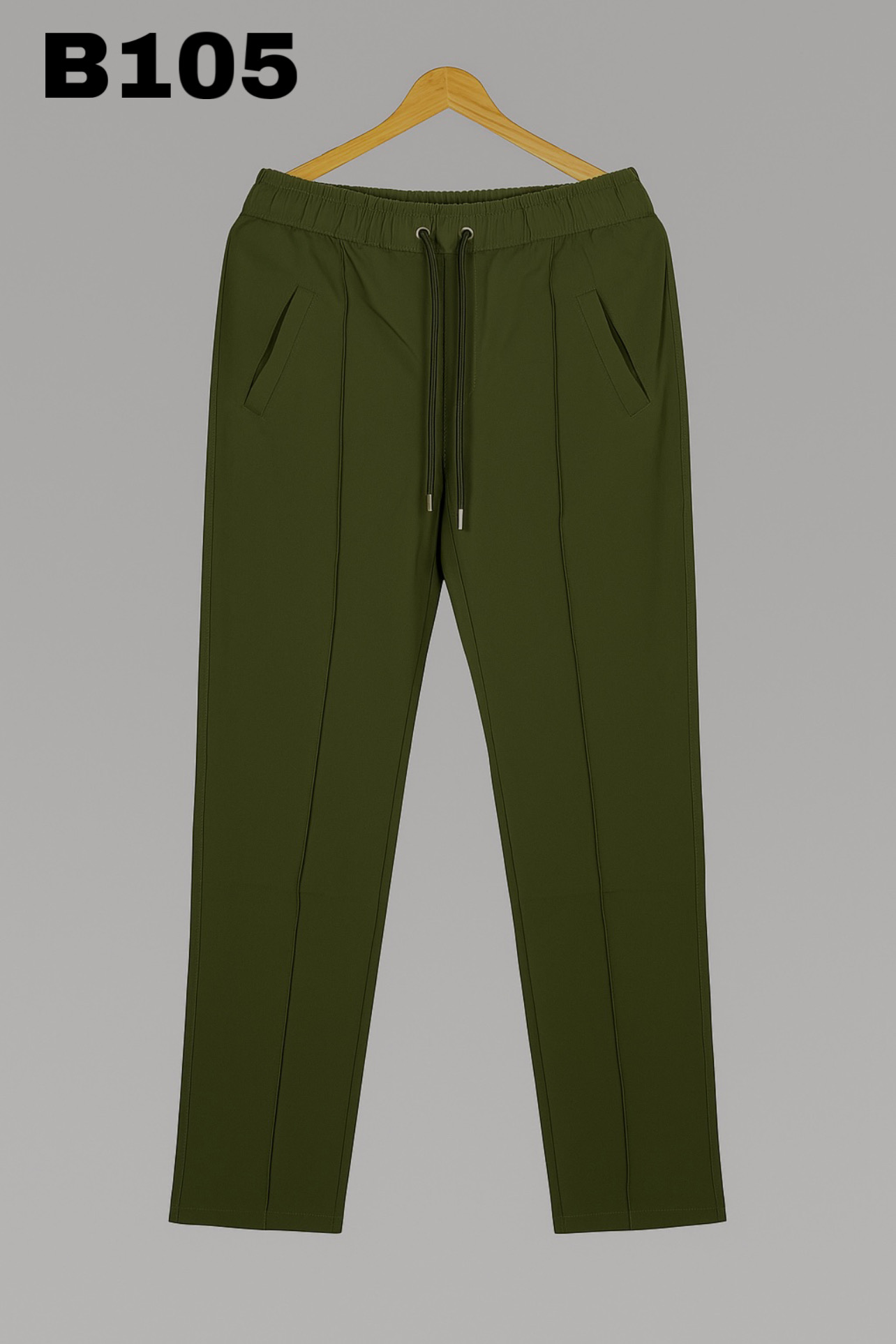 Baggy Trouser B105(Olive)