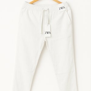 Remi Cotton Trouser (White)