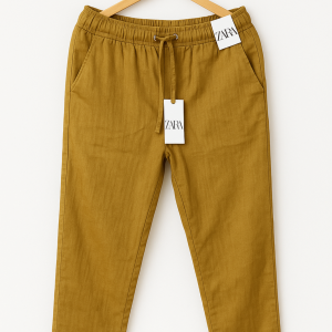 Remi Cotton Trouser (Khaki)