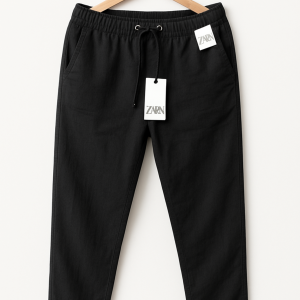 Remi Cotton Trouser (Black)