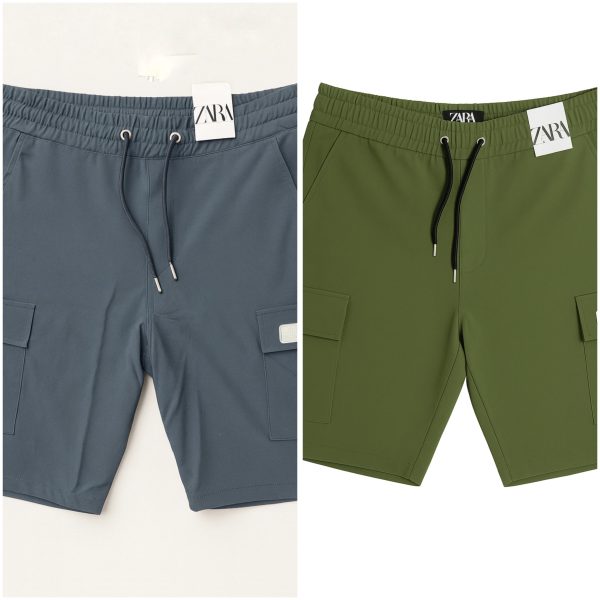 Shorts-2pic-Ash/Olive